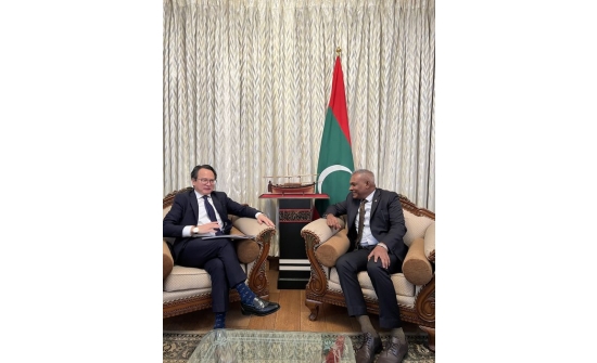 mbassador Ganbold Dambajav met with H.E. Mr. Ibrahim Shaheeb, High Commissioner of Maldives