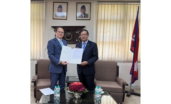 Ambassador Ganbold Dambajav had a fruitful discussion with H.E. Mr. Shankar P. Sharma, Ambassador of Nepal, on the issues of bilateral cooperation.