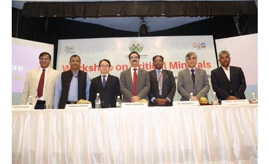 Ambassador Ganbold Dambajav attended the "Workshop on Critical Minerals''